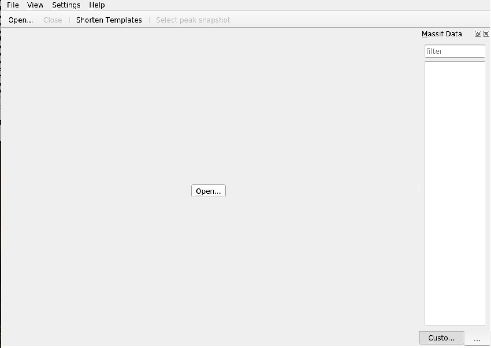 Open Massif Visualizer